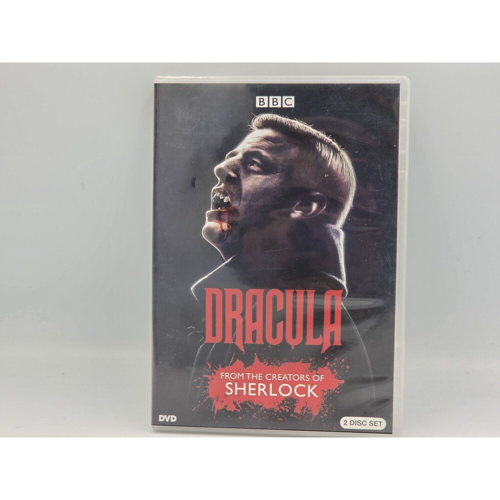 Dracula DVD BBC 2 Disc Set From Creators Of Sherlock 2021